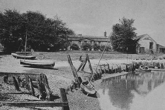 The Harbour At Blakeney Norfolk 1930s