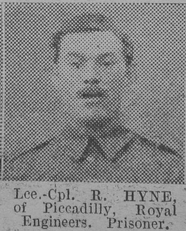 Hyne R LCpl Royal Engineers Of Picadilly