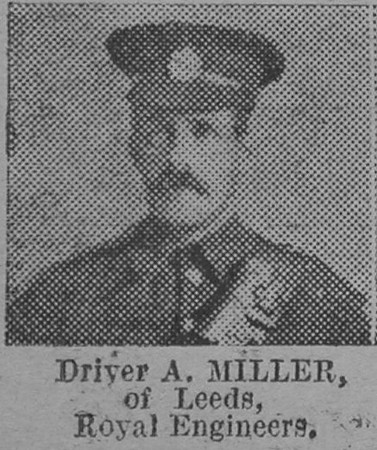 Miller A Dvr Royal Engineers Of Leeds The Vivid 13th Mar 1915
