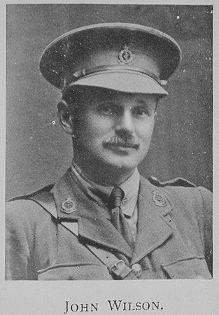 Wilson J Captain Royal Army Medical Corps