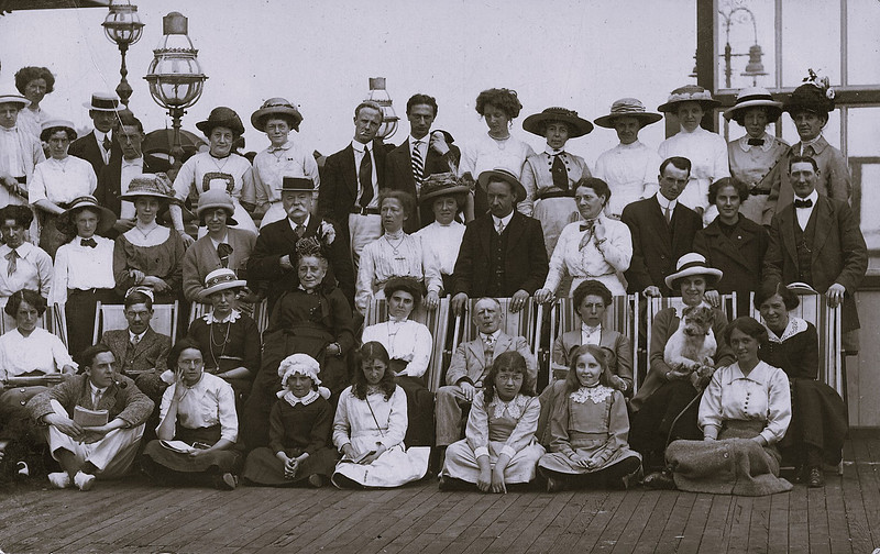 On Hastings Pier c.1910