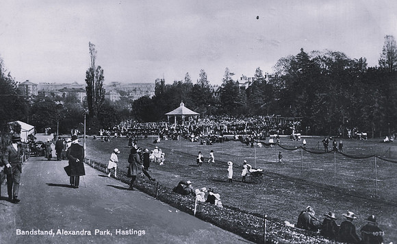 The Bandstand Alexandra Park Hastings 1926