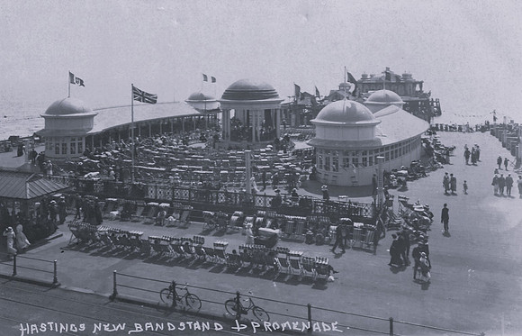 The New Banstand And Promenade Hastings 1917