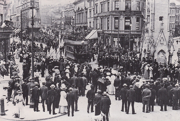The First Tram To Run In Hastings 15th July 1905
