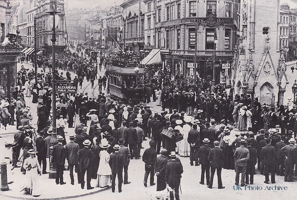 The First Tram To Run In Hastings 15th July 1905