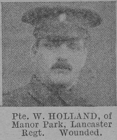 Holland W Pte Kings Own Royal Lancaster Regiment The Vivid 3rd Apr 1915