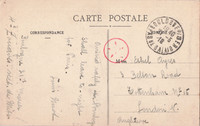 Postcard To Miss Ethel Aynes Back