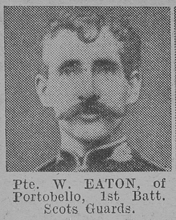 Eaton W Pte 1st Scots Guards Of Portobello The Vivid 10th Apr 1915