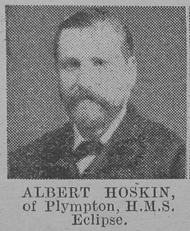 Hoskin A AB HMS Eclipse Royal Navy Of Plympton The Vivid 10th Apr 1915