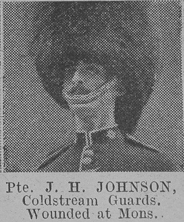Johnson J H Pte Coldstream Guards The Vivid 10th Apr 1915