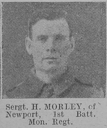 Morley H Sergt 1st Monmouthshire Regiment Of Newport The Vivid 10th Apr 1915