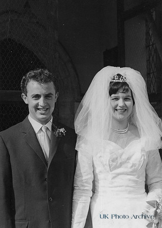 Wedding Of Derek J Bailey And Pamela J Duffield North Walsham Norfolk 1961