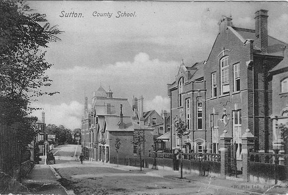 Sutton County School Posted 1904 To Mr G Henton Waghorn Farm Hadlow Down Uckfield