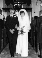 Wedding Of David G Davison And Shirley A Spurrell 1975 North Walsham Norfolk