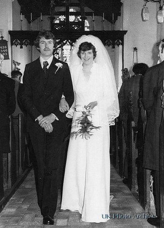Wedding Of David G Davison And Shirley A Spurrell 1975 North Walsham Norfolk