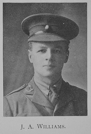 Williams J A 2nd Lt Royal Irish Rifles