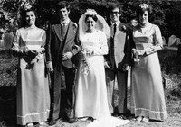 The Wedding Of Stephen J Brown And Eileen E R West 16th Sep 1971 Baconsthorpe Church North Walsham Norfolk