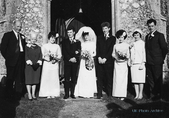 The Wedding Of Michael G Howell And Hazel M Cooper 19th Oct 1965 North Walsham Norfolk