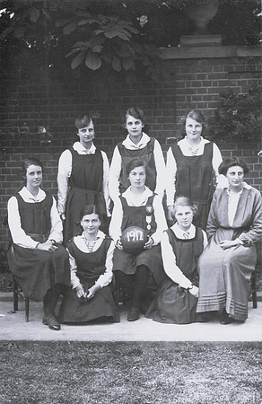 A Girls School Hockey Team 1912