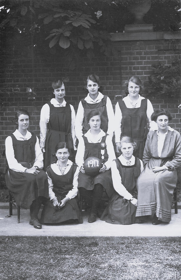 A Girls School Hockey Team 1912