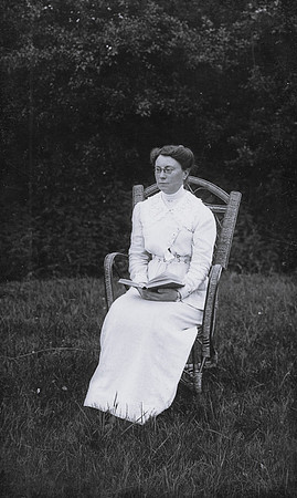 An Edwardian Lady Reading