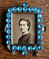 A Victorian Lady In A Frame