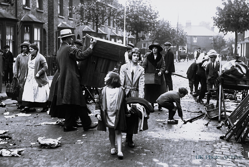 The Fire At Haddon Road Sutton In 1923 The Aftemath