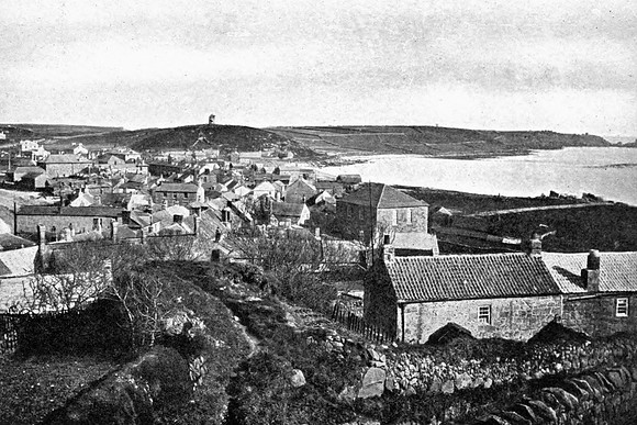 Hugh Town St Marys From The Garrison Scilly Isles 1907