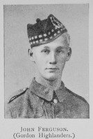 Ferguson J Pte 5795 7th Gordon Highlanders