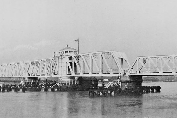 Bridge Over Breydon Water Yarmouth 1910