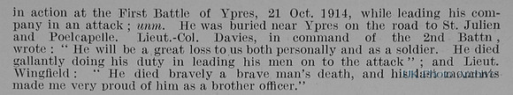 Murphy C F Lt 2nd Oxford And Bucks Light Infantry Obit Part 2