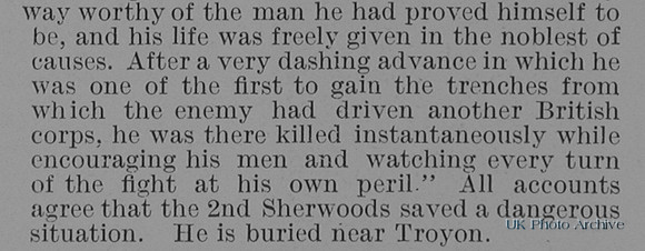 Murray P M Lt 2nd Notts And Derby Regiment Obit Part 2