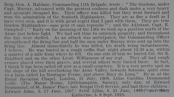 Murray W E Captain 1st Gordon Highlanders Obit Part 3