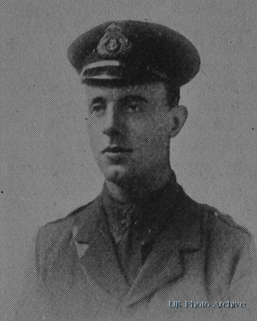 Plunkett G Sub Lt Collingwood Btn Royal Naval Division