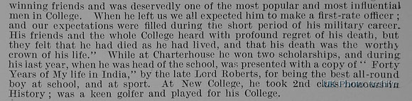 Polson G W Lt 1st Black Watch Obit Part 2