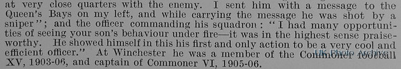 Powell H O 2nd Lt 4th Dragoon Guards Obit Part 2