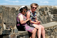 Sitting In The Sun In Newquay 1970