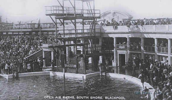 Open Air Baths South Shore Blackpool 1928