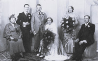 Wedding Of Frederick Martin and Dora Ramsey 1938