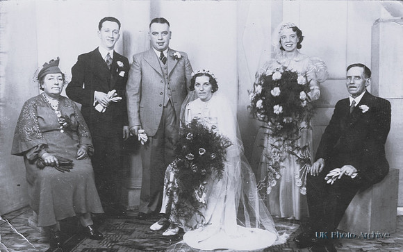 Wedding Of Frederick Martin and Dora Ramsey 1938