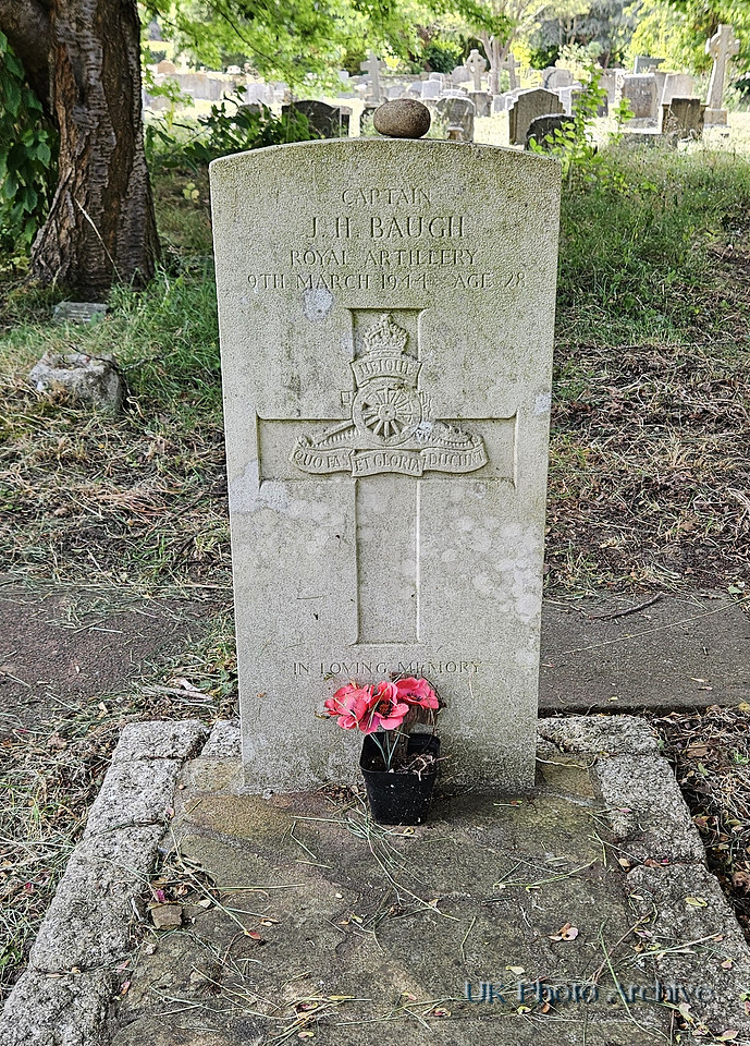 Captain John Hampson Baugh Royal Artillery
