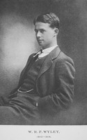 Wyley W R E Lt Royal Field Artillery
