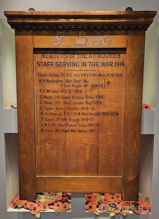 Members Of The Armouries Staff Serving In The Great War The Tower Of London