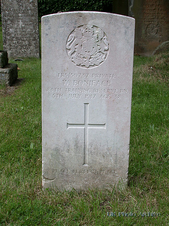 Boniface W Pte TR5/59737 84th Bn. Training Reserve