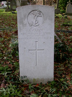 Carey A AB J/9112 HMS Somme Royal Navy CARSHALTON (ALL SAINTS) CHURCHYARD