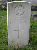 Clark H Pte M1/5647 Army Service Corps SUTTON CEMETERY