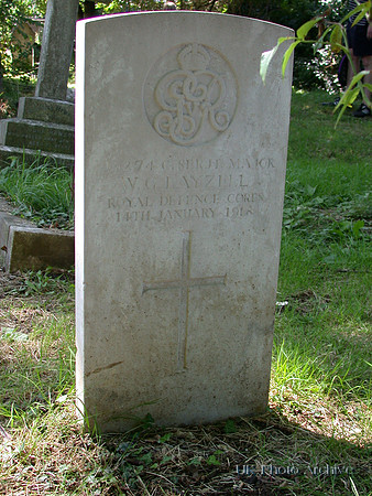 Layzell W G Company Serjeant Major 45274 Royal Defence Corps CHEAM (ST. DUNSTAN) CHURCHYARD