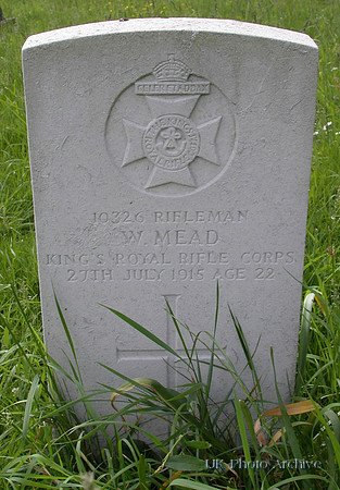 Mead W Rfn 10326 King's Royal Rifle Corps SUTTON CEMETERY