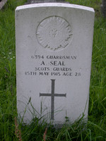 Seal A Pte 6394 3rd Scots Guards SUTTON CEMETERY