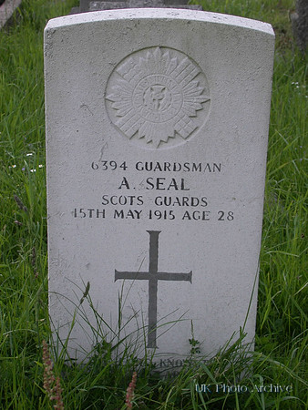 Seal A Pte 6394 3rd Scots Guards SUTTON CEMETERY